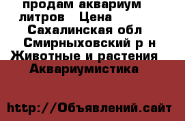 продам аквариум 30 литров › Цена ­ 2 000 - Сахалинская обл., Смирныховский р-н Животные и растения » Аквариумистика   